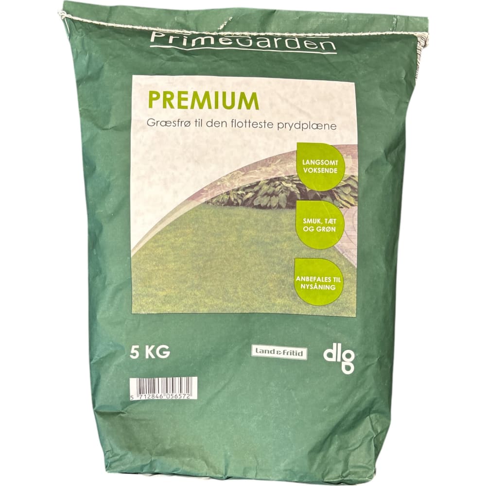 PrimeGarden Græsfrø Premium, 5 kg