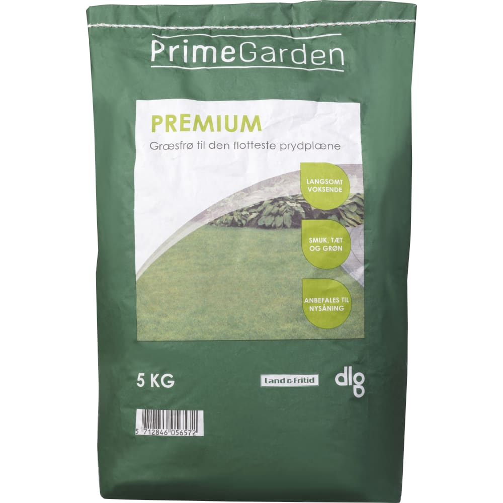 PrimeGarden Græsfrø Premium, 5 kg