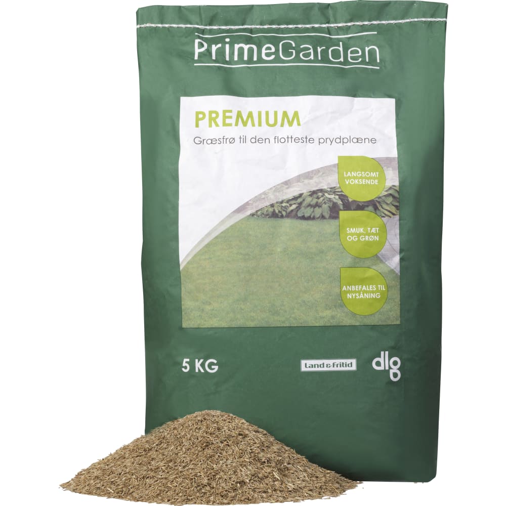 PrimeGarden Græsfrø Premium, 5 kg