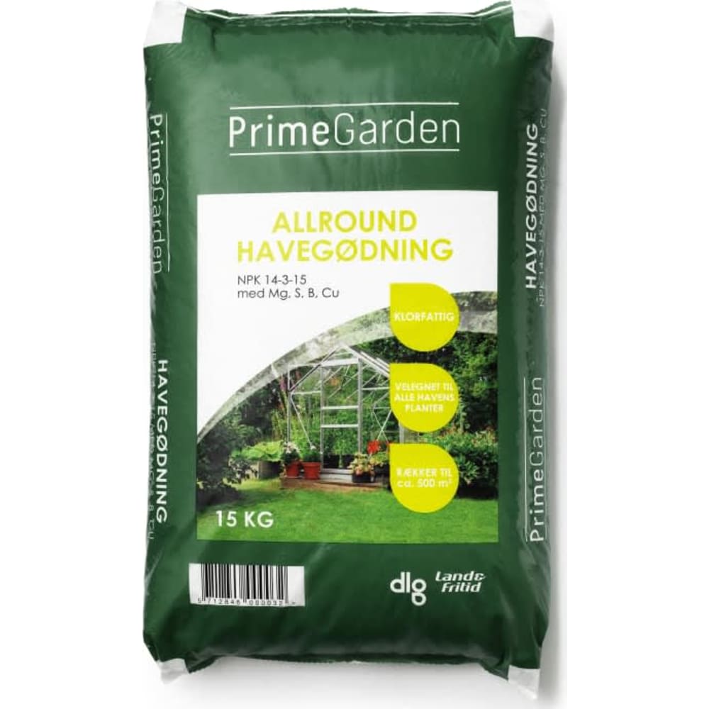 Havegødning NPK 14-3-15 stk. 15 kg.