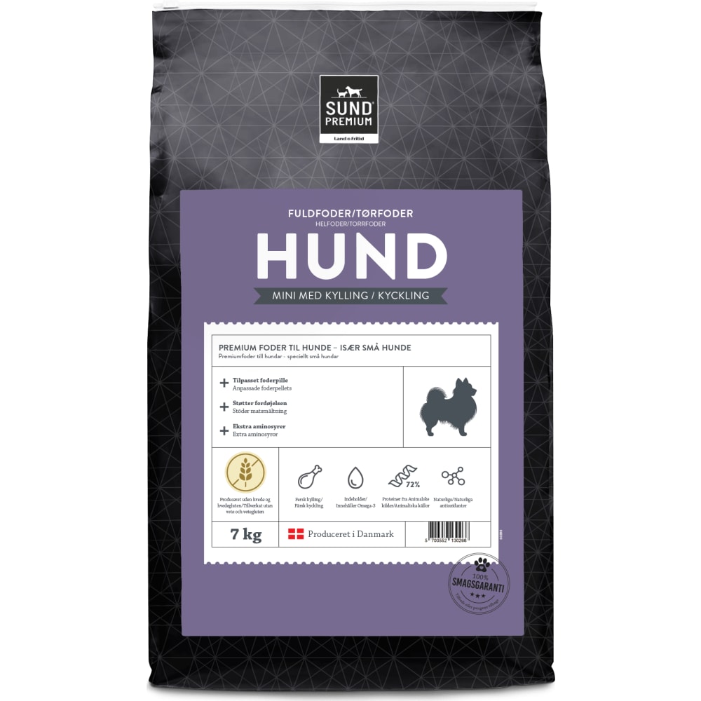 Sund Hund Premium mini med kylling