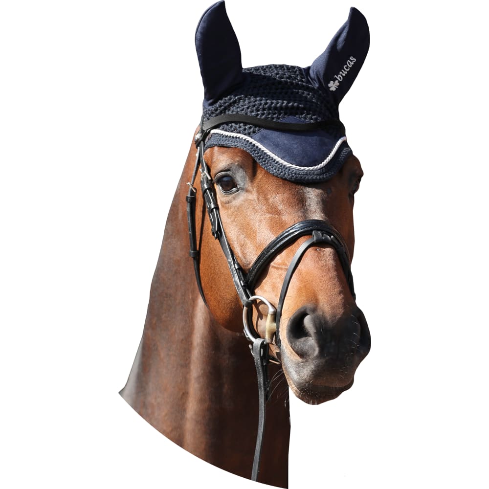 Bucas Fly Bonnet - flye hut/navy/sølv 