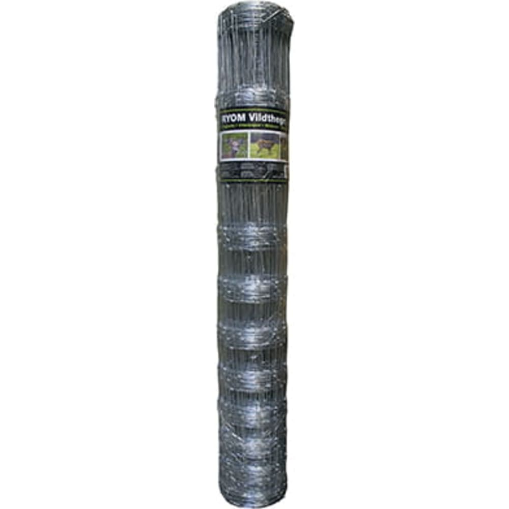 Ryom Dyrehegn/vildthegn med 11 tråde. 142 cm. højt og 50 m. i en rulle. 