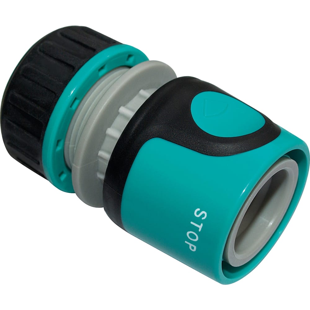Plast Kobling M/Stop 1/2¨