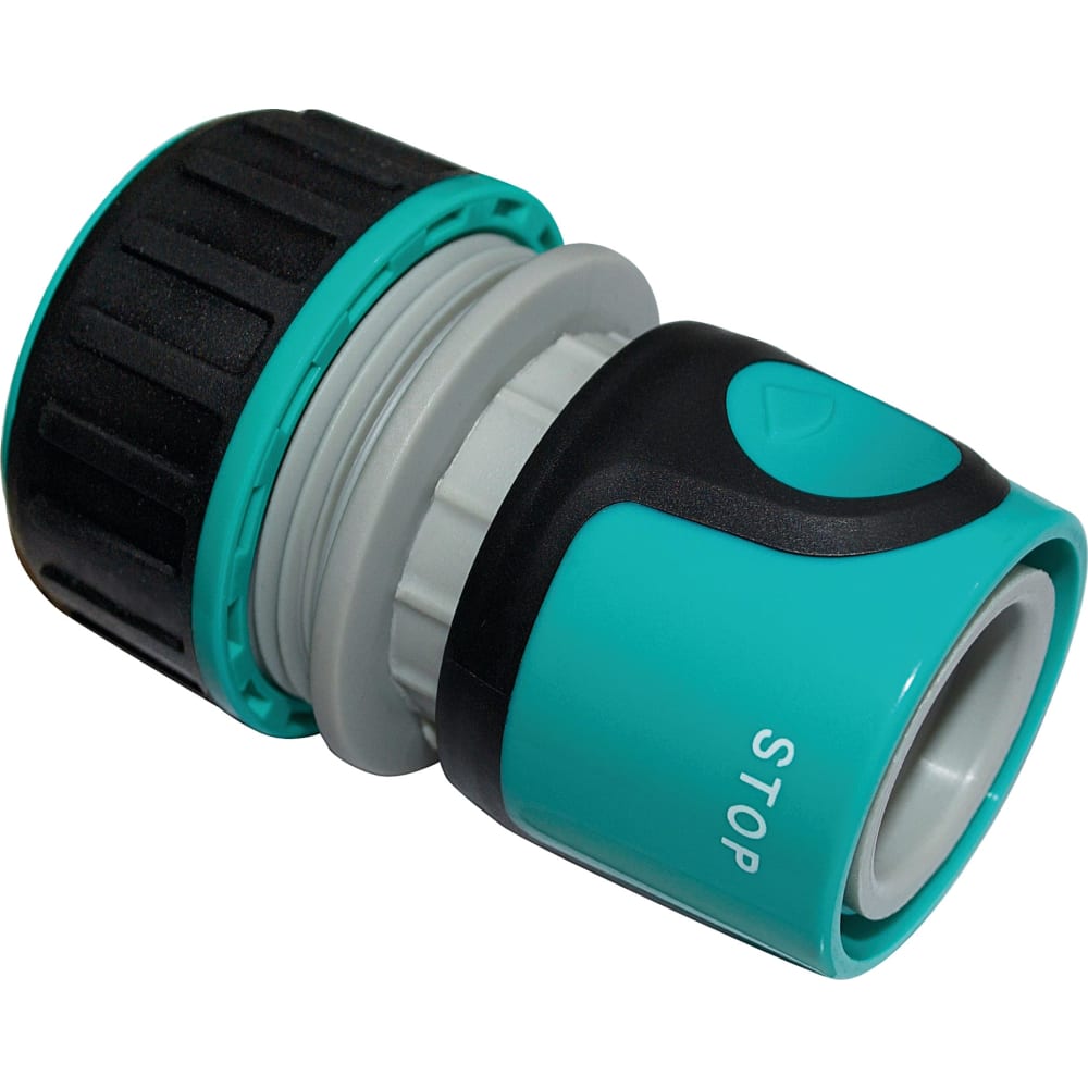Plast Kobling M/Stop 3/4¨