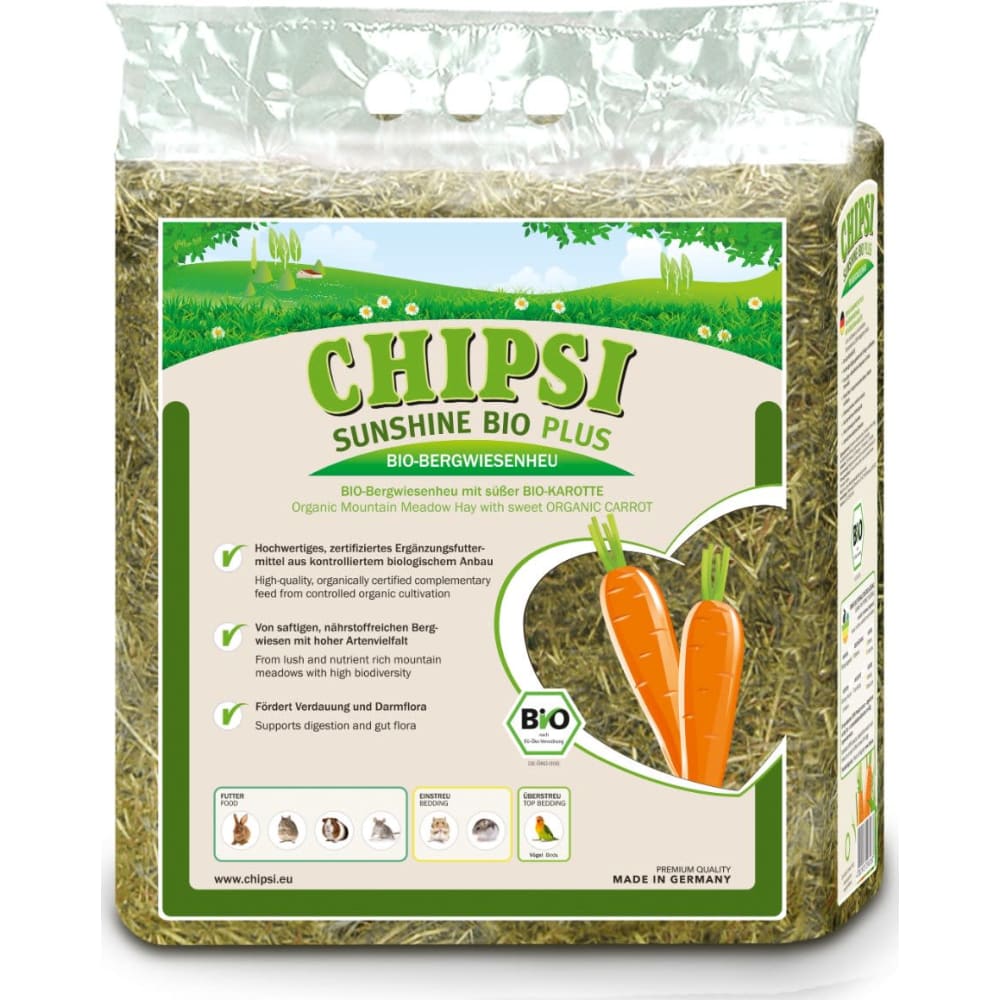 Chipsi Sunshine Bio + Gulerod 600gr