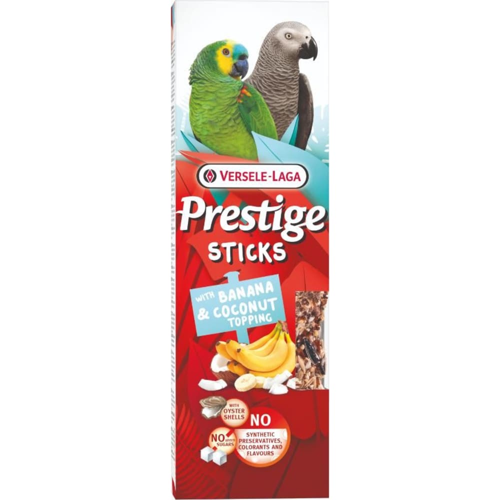 Sticks Papegøjer med Banan & Kokos