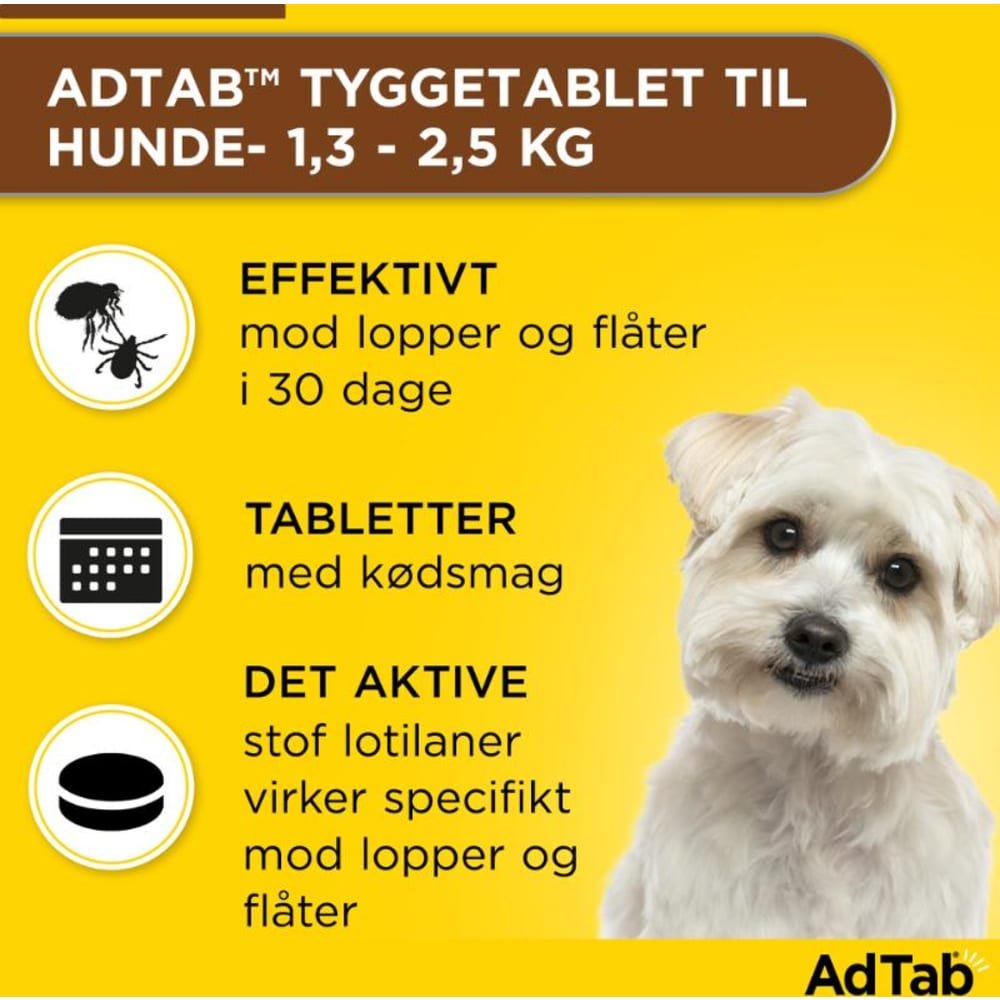 AdTab Dog 56.25MG X3BLCD / 1772581