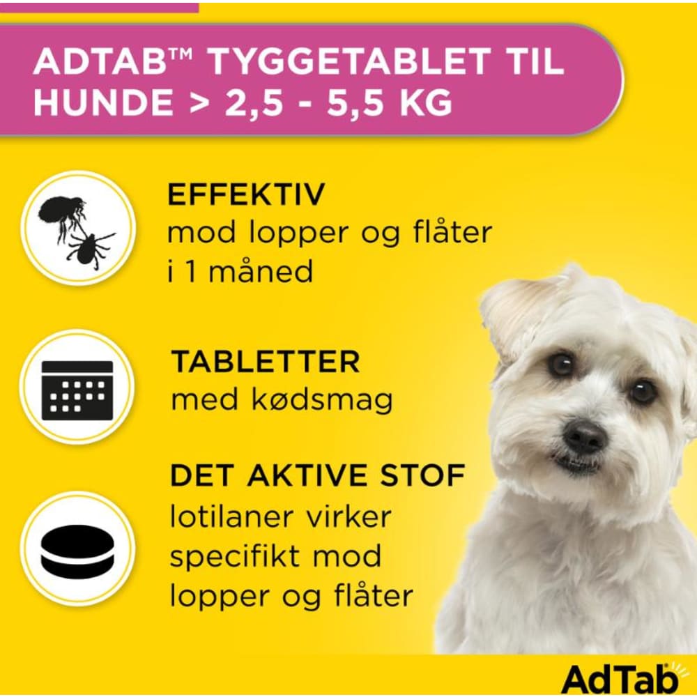AdTab Dog 112.5MG X3BLCD / 1772582