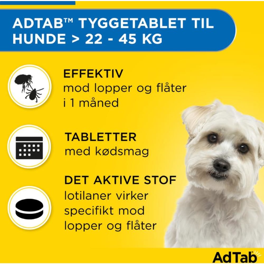AdTab Dog 900MG X3BLCD / 1772585