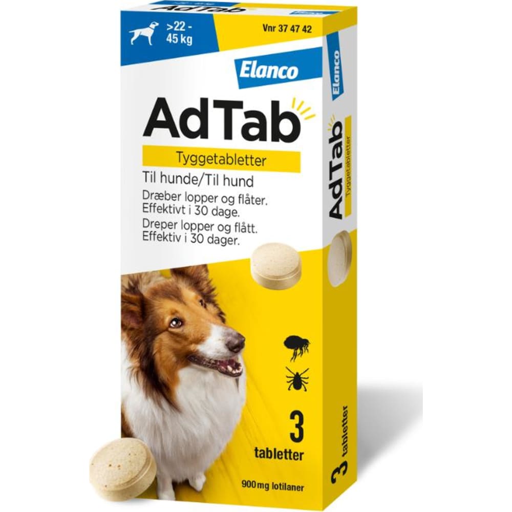 AdTab Dog 900MG X3BLCD / 1772585
