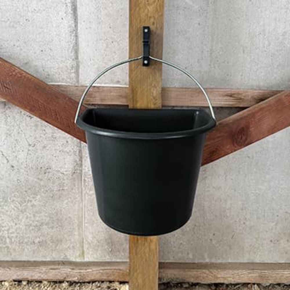 Spand 15L Flad - Sort / 1773414