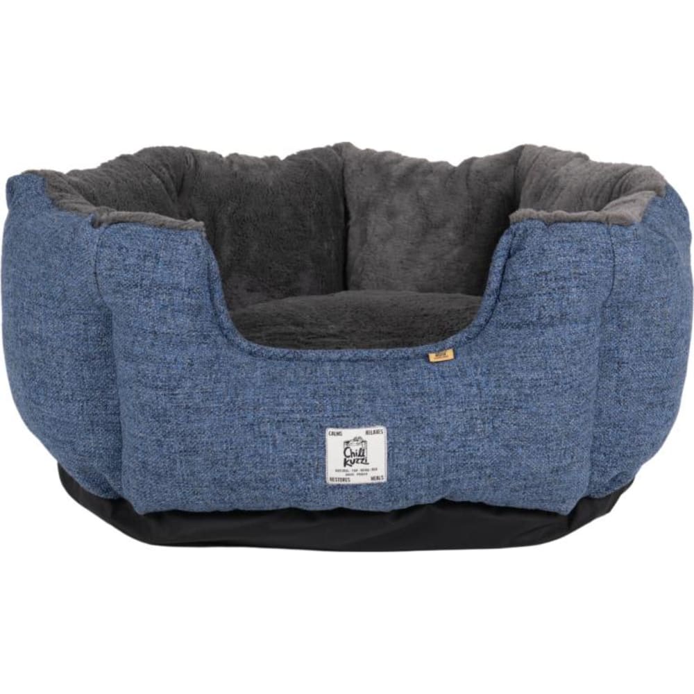 Chill Kuzzi FIR rund seng, skifferblå, S / 1773449