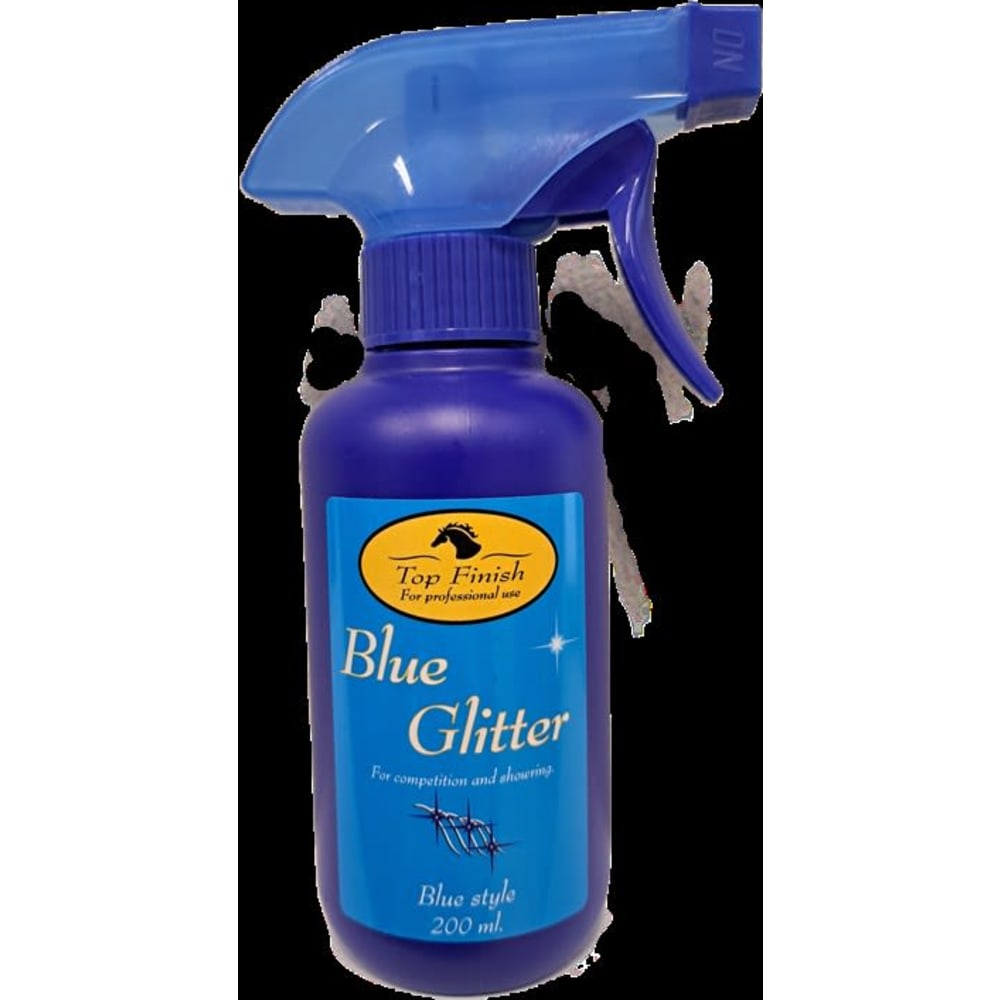 Glimmer spray, blå 