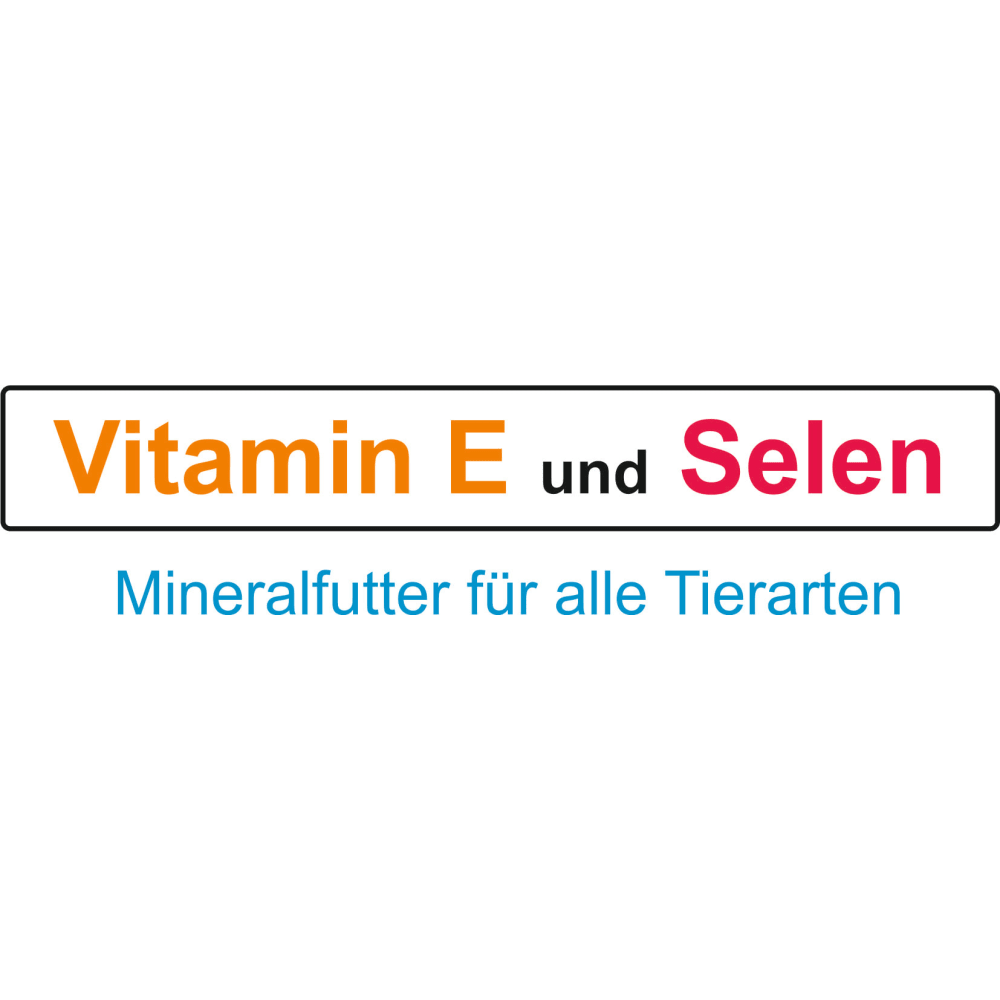 Vitamin E und Selen Mineralfutter für Tierarten 