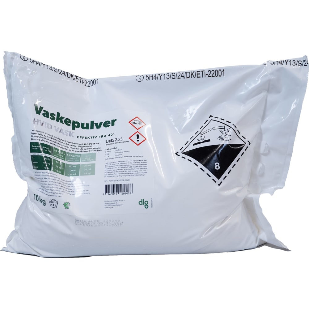 Vaskepulver Agroline White