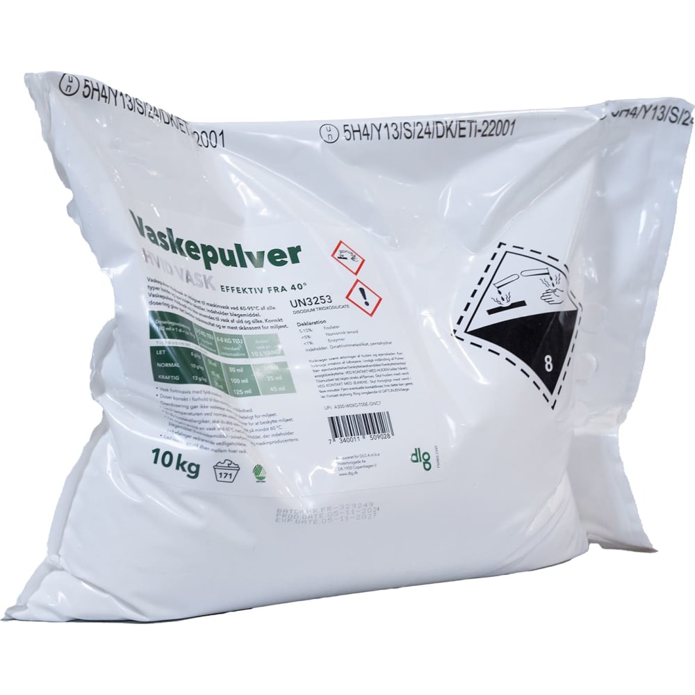 Vaskepulver Agroline White