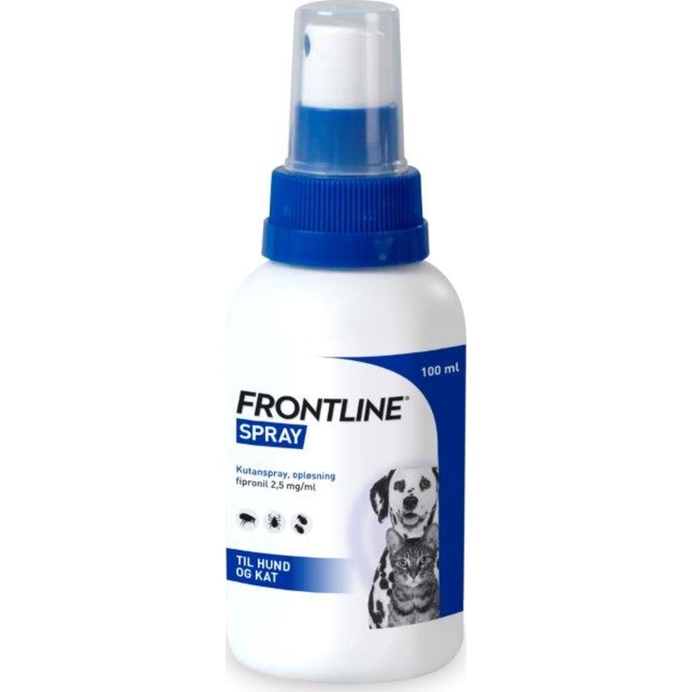 Frontline Spray og Flåtmiddel - 100 ml
