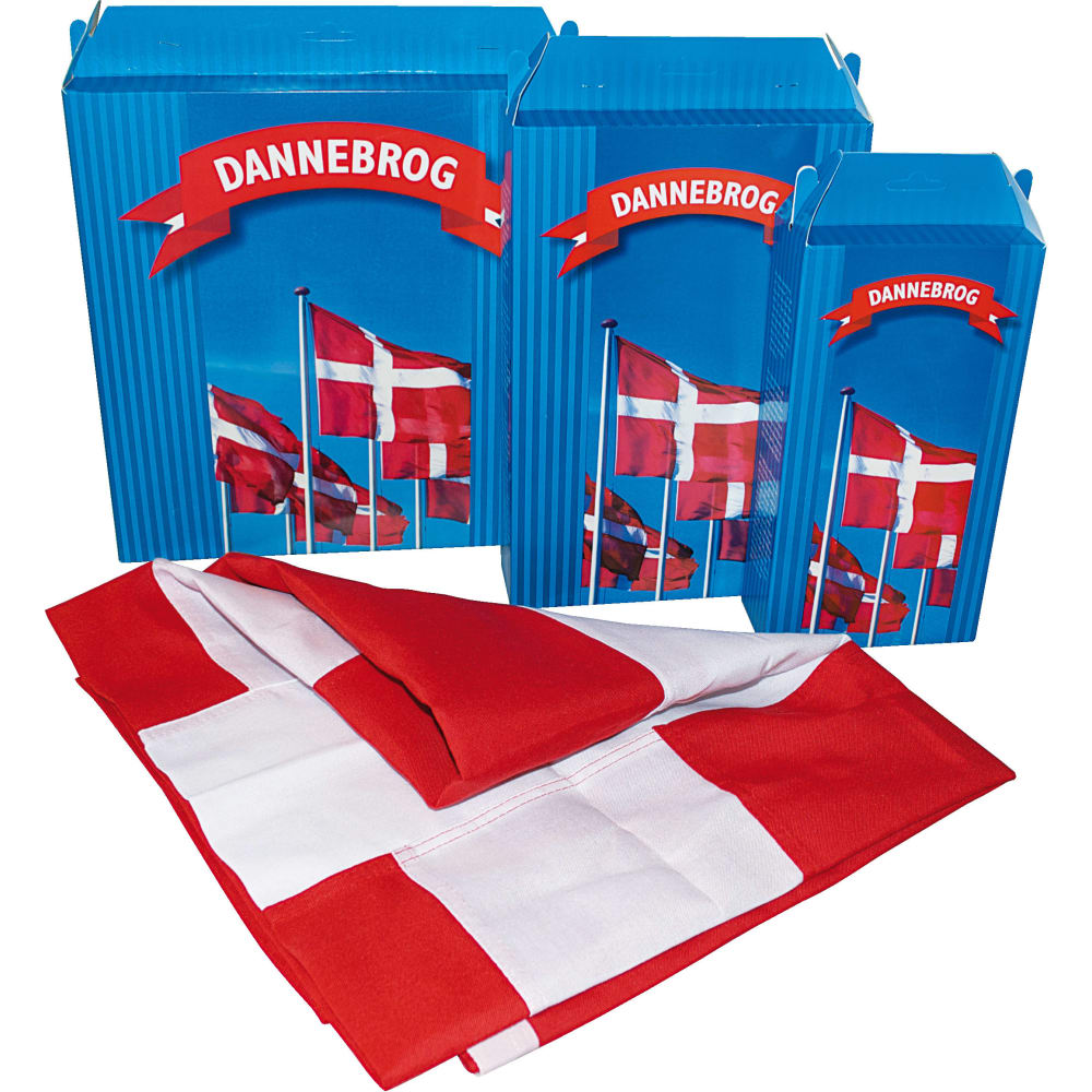 Danske Flag 114 X 150 Cm      6 M 246x325 cm