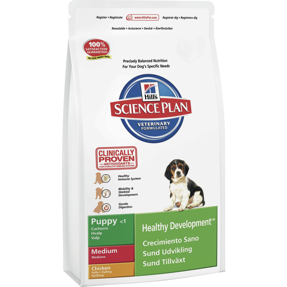 Hills science plan puppy medium chicken 12kg online