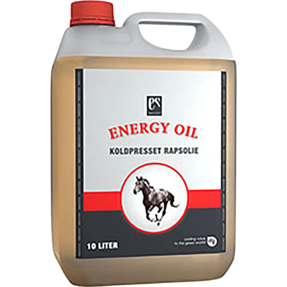 10 liter dunk Energy oil koldpresset rapsolie til heste