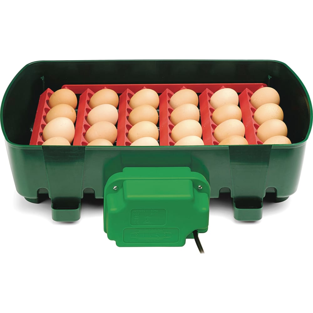 Rugemaskine med autovending 24 æg