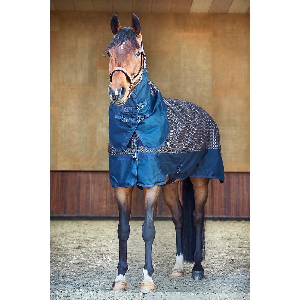 HG Floy dækken, 600D, aft. hals, 200g, navy