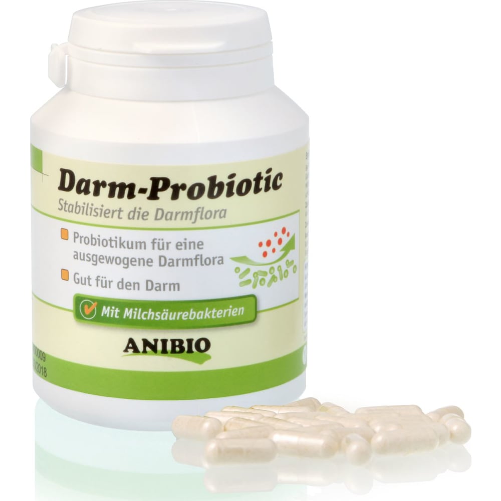 Anibio Darm Probiotic, Kapsler 120 stk
