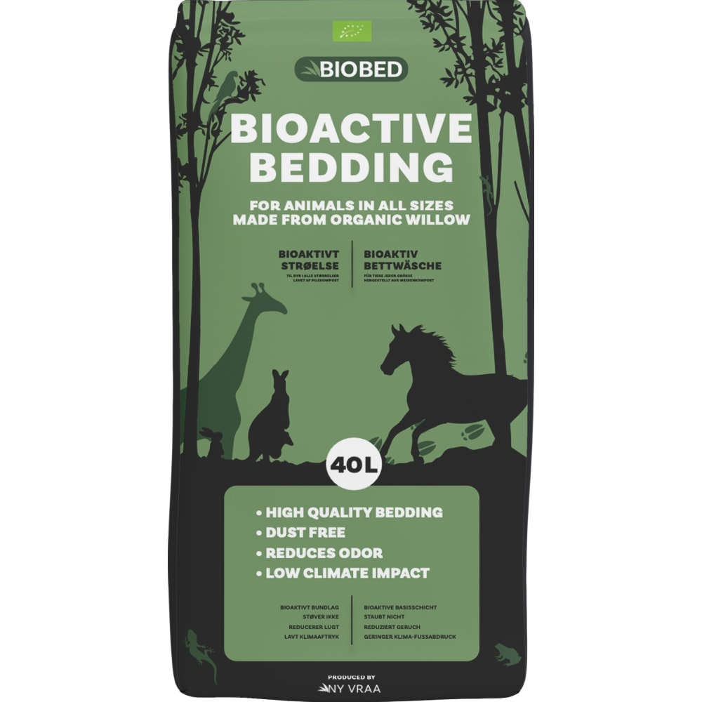 Biobed - bio strøelse 40L (Kun direkte)