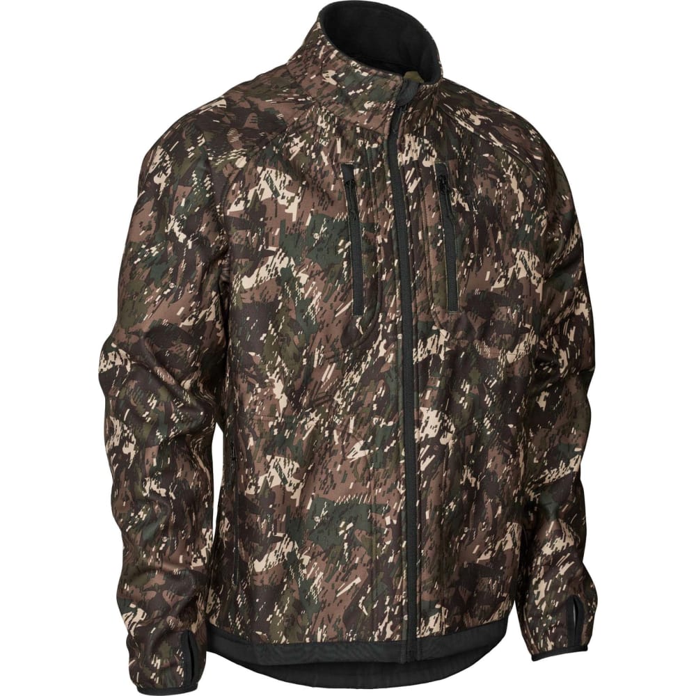 Mike Hammer Vendbar Windstopper, sort/camo