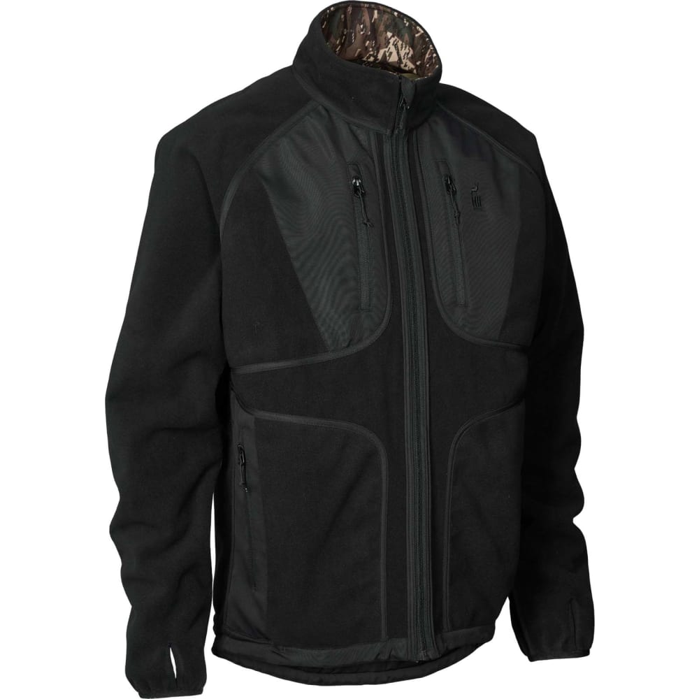 Mike Hammer Vendbar Windstopper, sort/camo