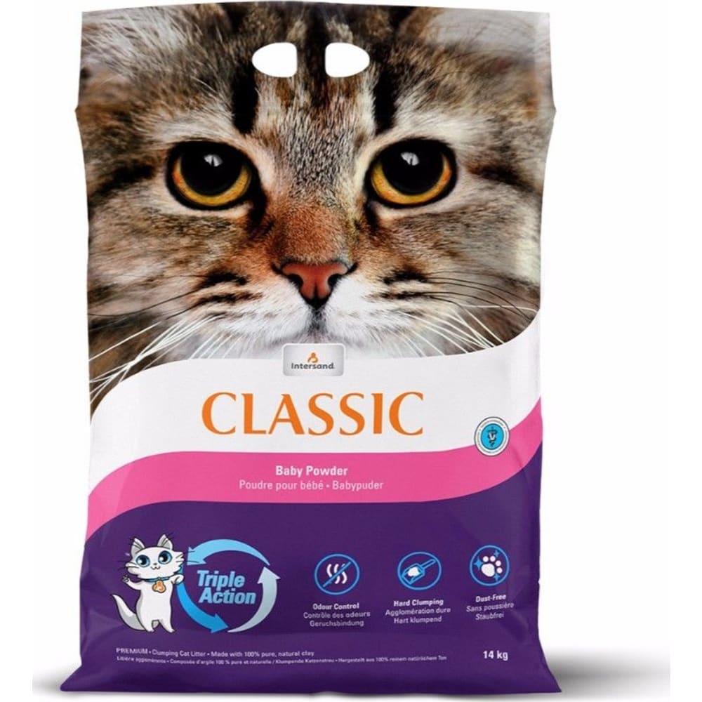 Extreme classic babypudder, kattegrus, 14 kg