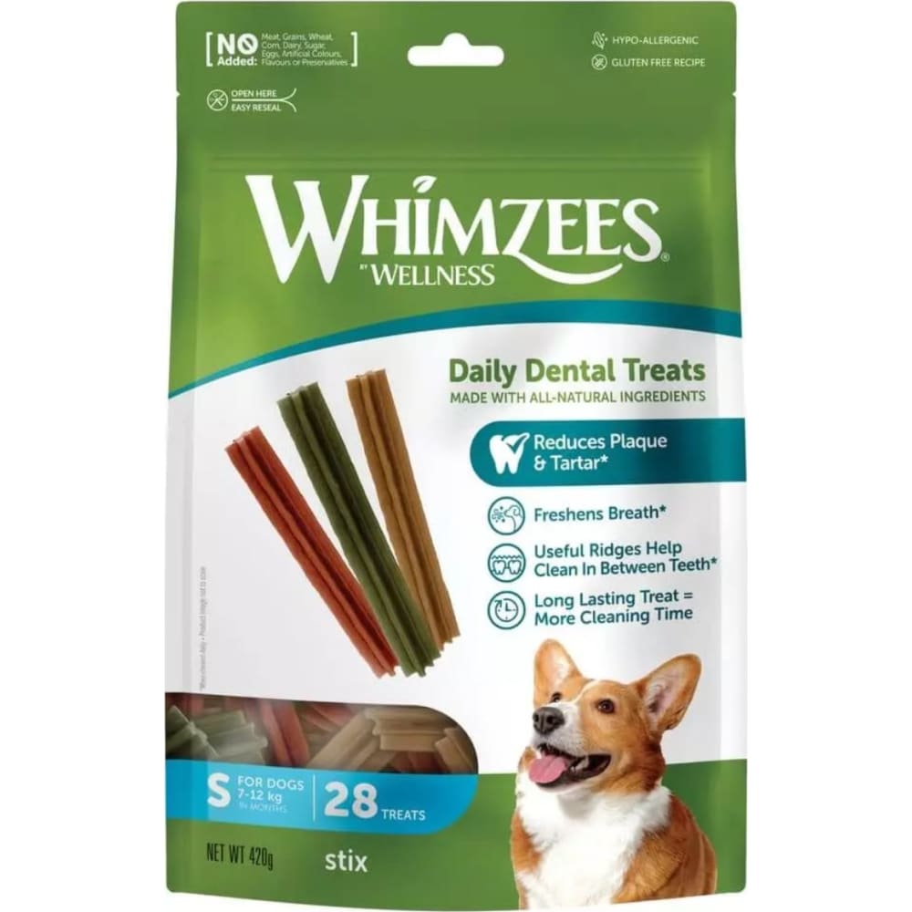 Whimzees Dental Stix S