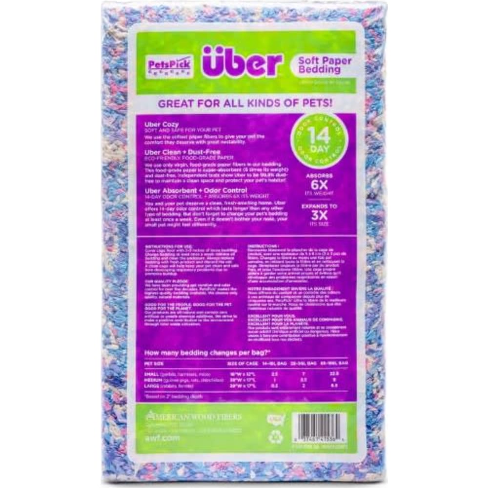 ÜBER Papirstrøelse 36 L Konfeti Pk/6 stk