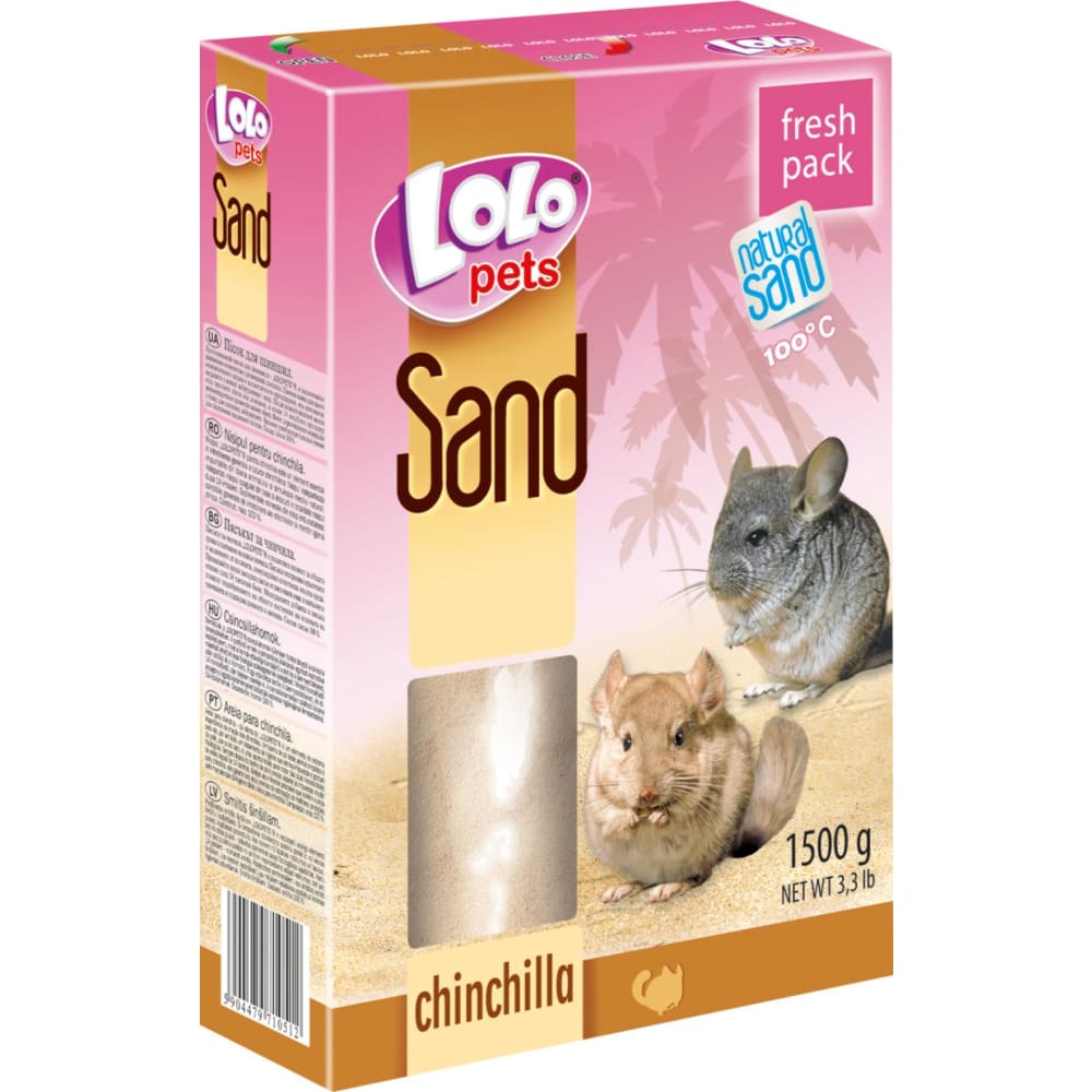 Lolo pets chinchillasand, 1500 g