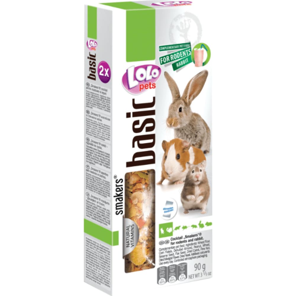 2xfrøstænger, gnaver/kanin, cocktail