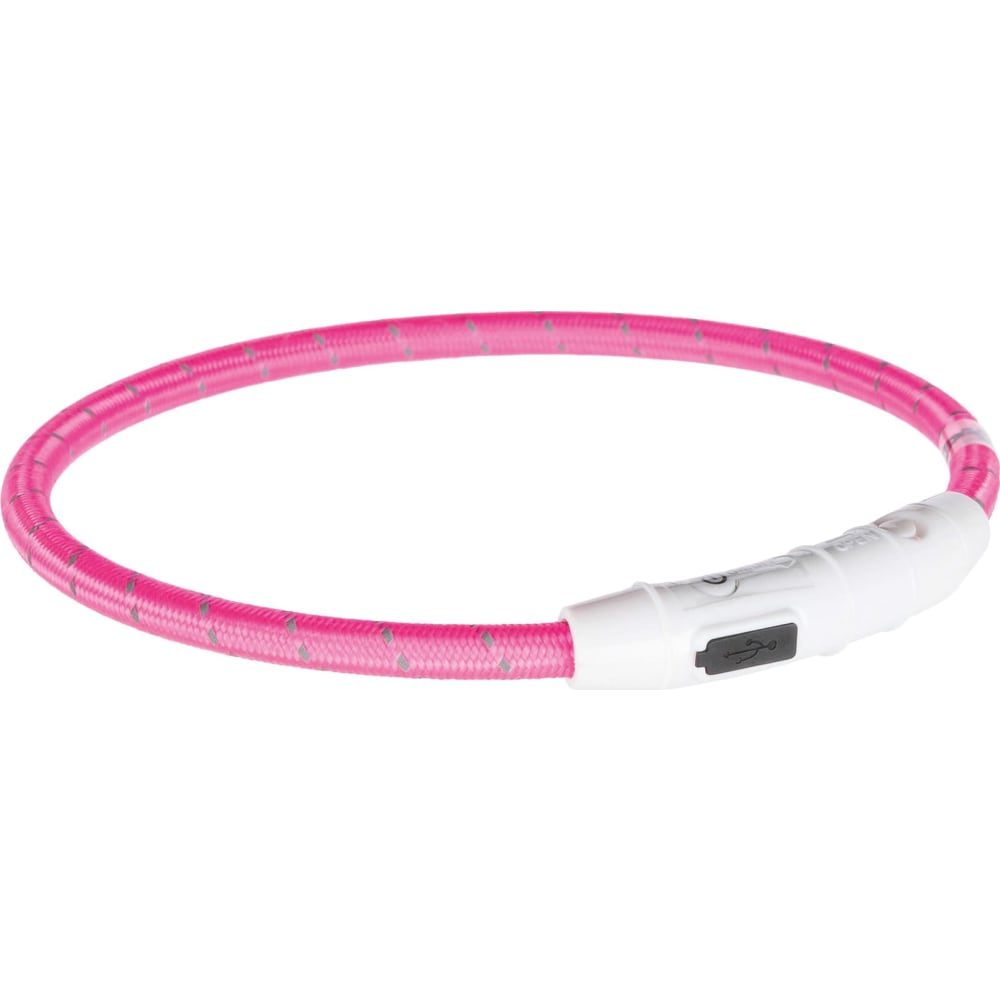 USB lysring pink