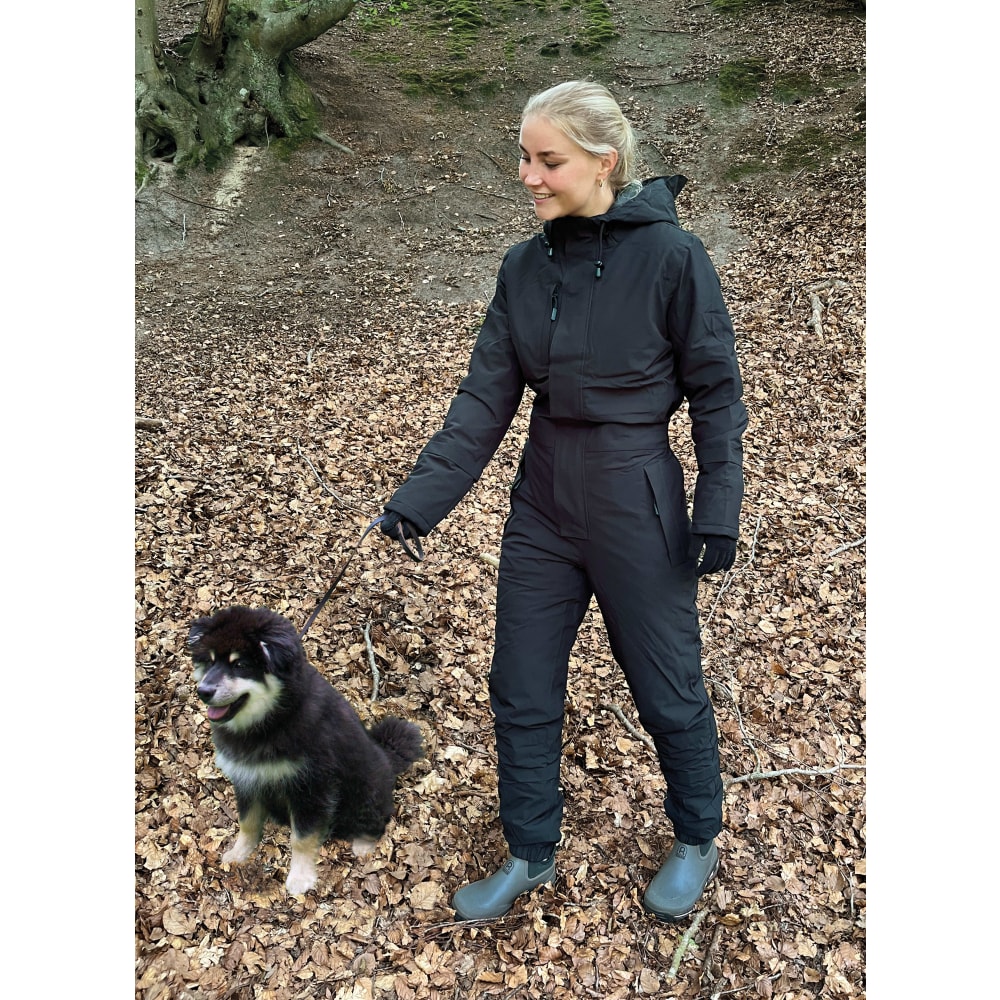 Vinterdragt Dame Sort Stretch