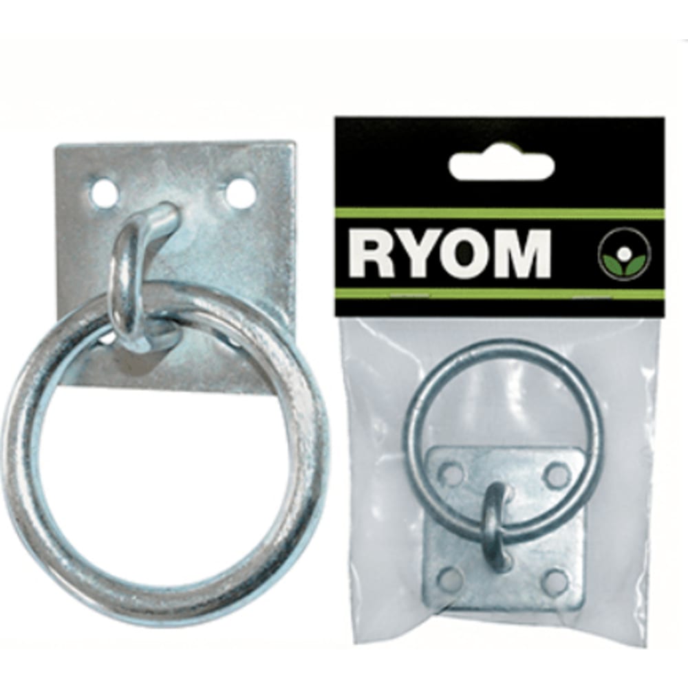 Vægbeslag Med Ring Galv