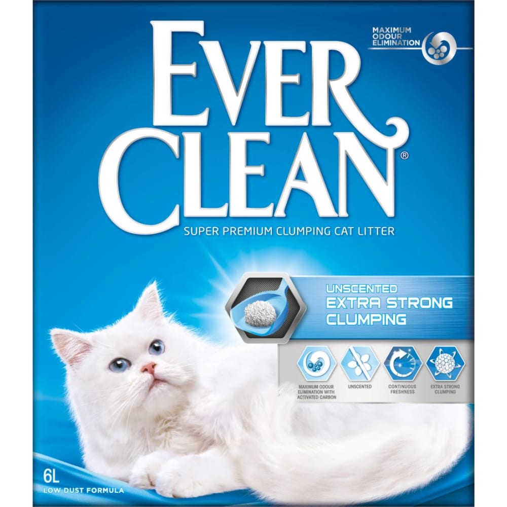 Ever Clean duftfri, kattegrus til følsomme katte, 10 kg