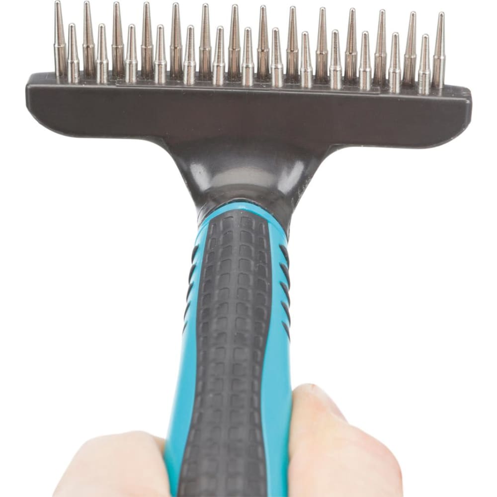 Metalstrigle til hund, dobb.