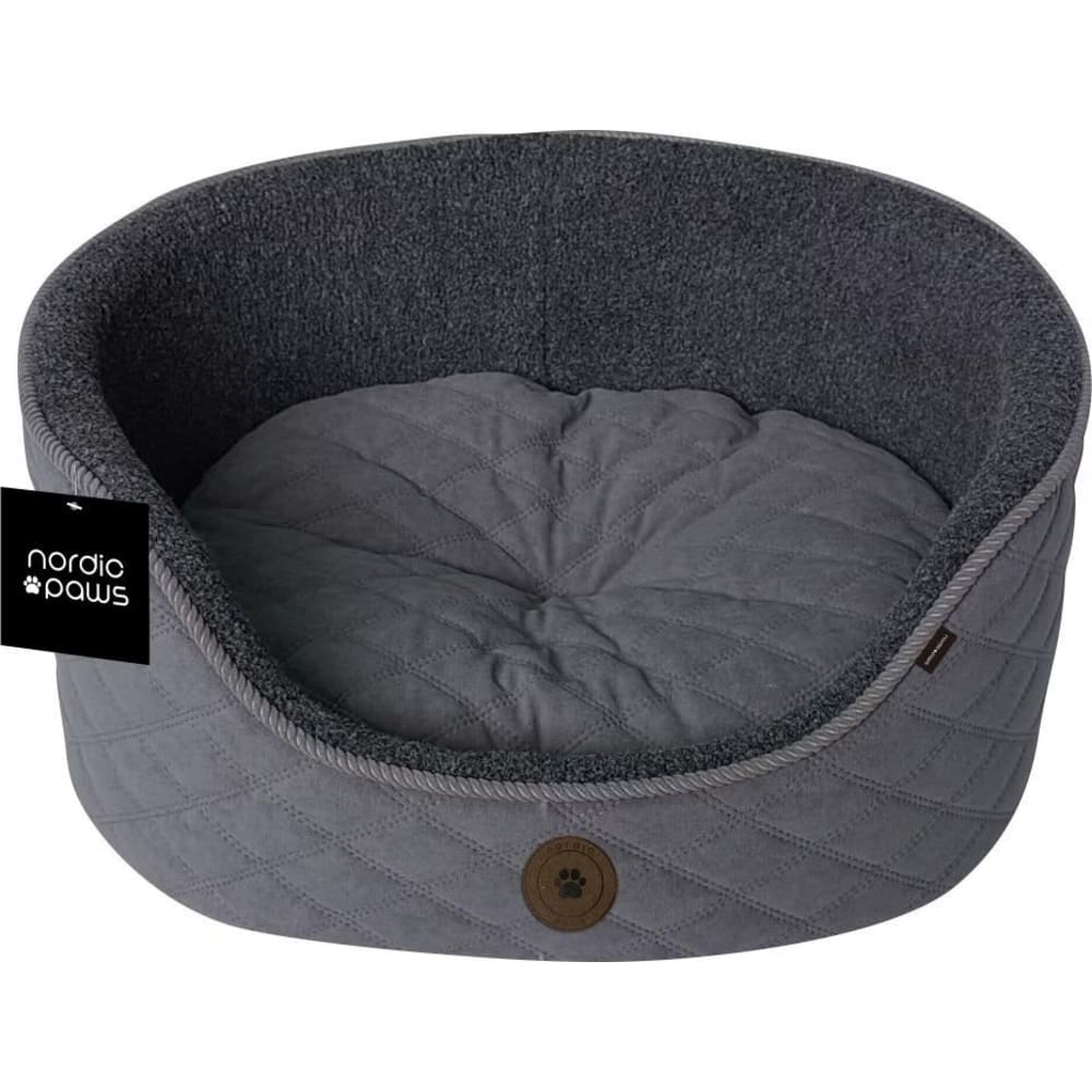 Nordic Paws Jagt Fleece Grå Hundeseng