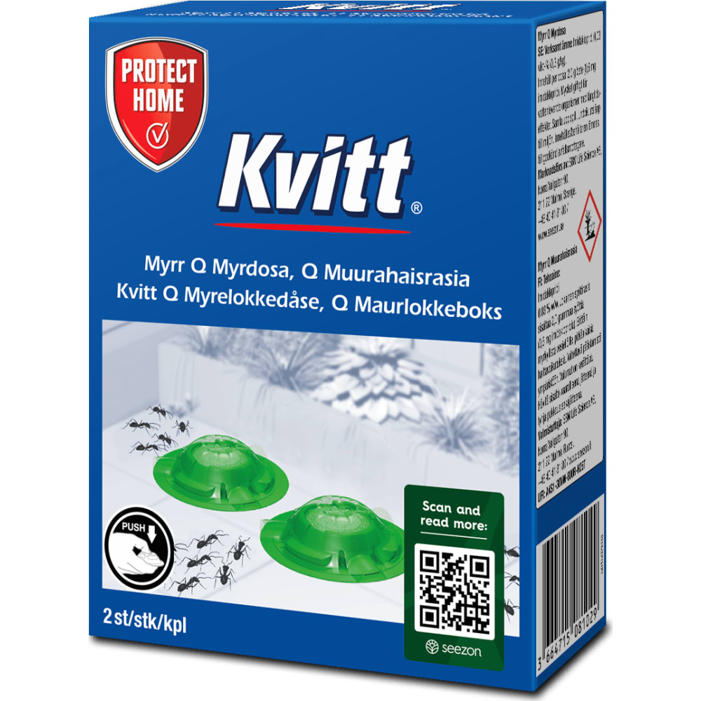 Kvitt Q Myrelokkedåse