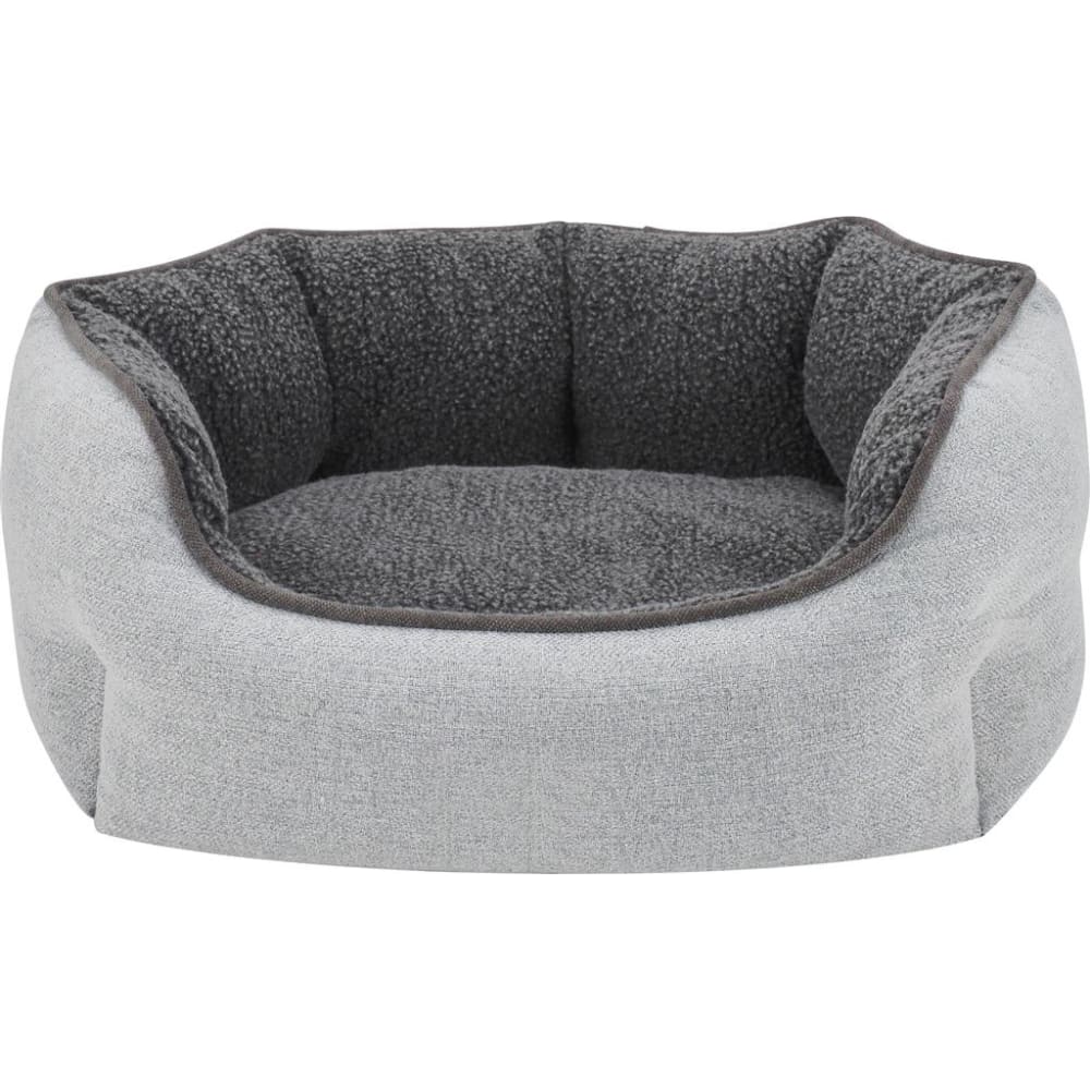 Hundeseng BASSE 50x40x20 cm. Lysegrå