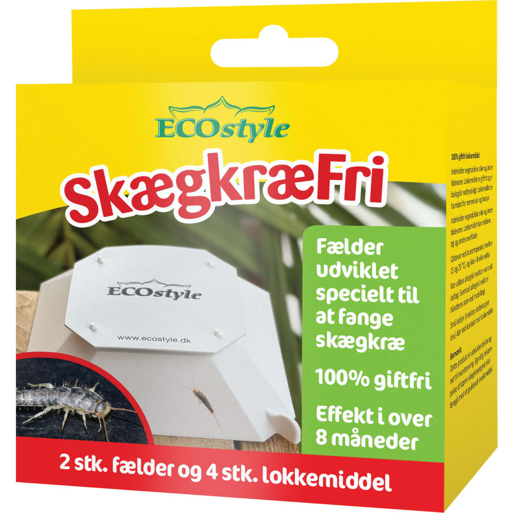 ECOstyle SkægkræFri fælde, 2-pak