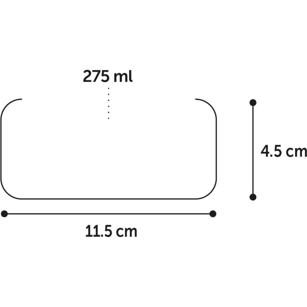 Keramikskål til gnaver, 275 ml
