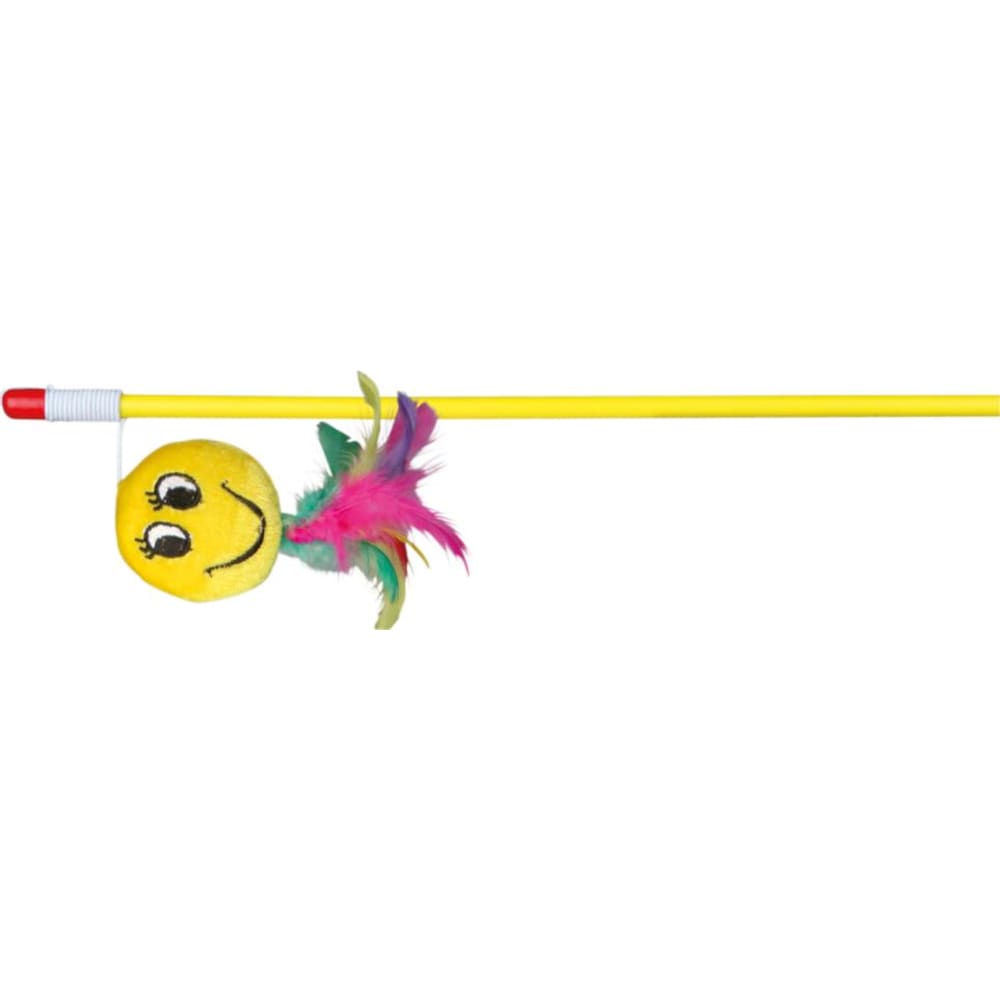 kattelegetøj, drillepind med smiley