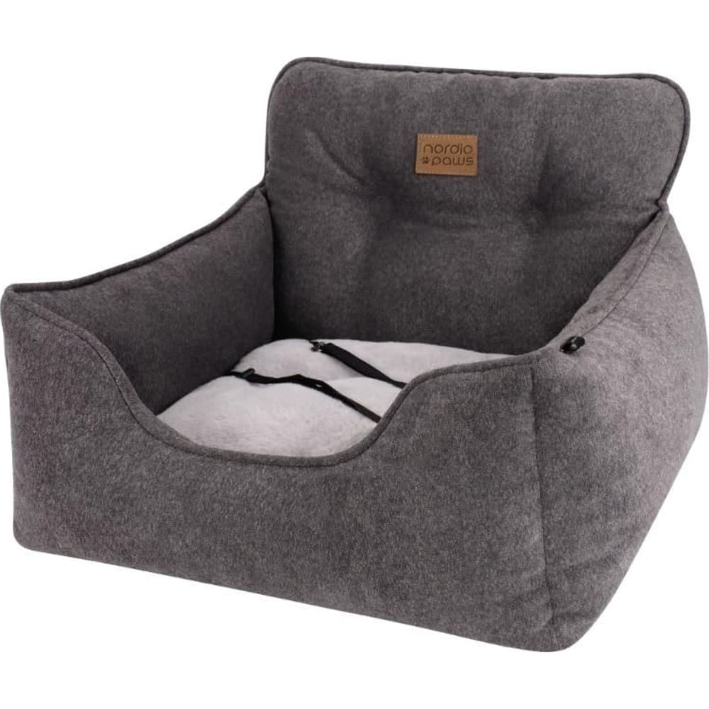 Nordic Paws Cozy Comfort Bilsæde grå