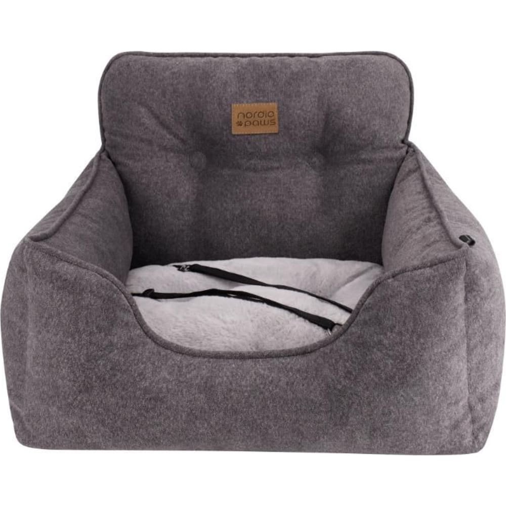 Nordic Paws Cozy Comfort Bilsæde, grå