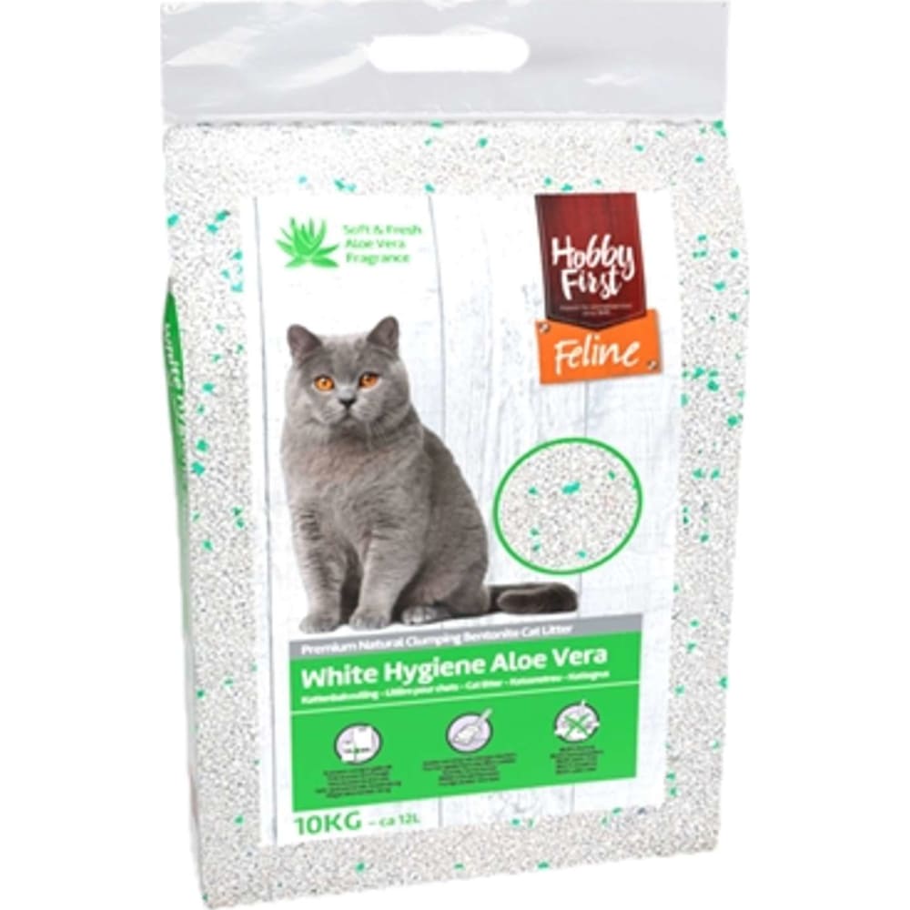 Hobby First kattegrus Aloe Vera, 10 kg